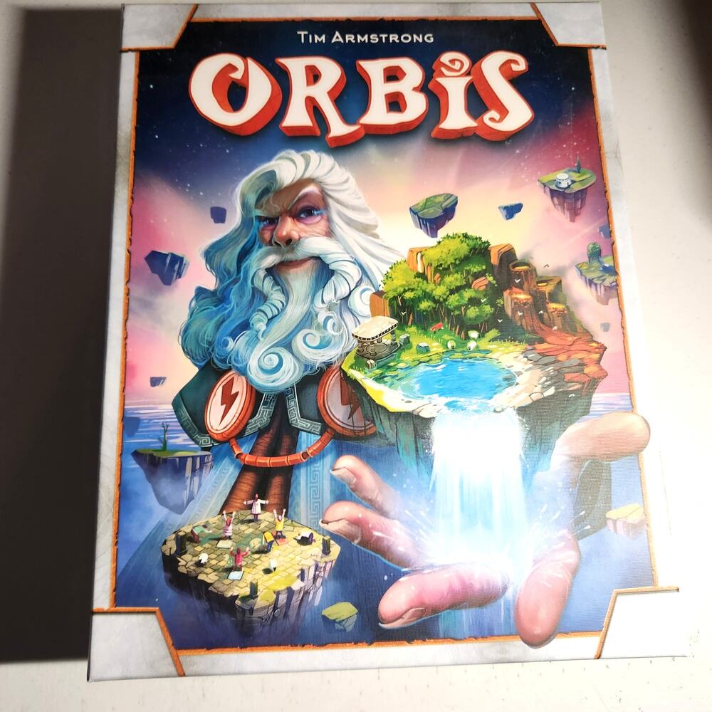 Orbis Board Game w/ Gods by Tim Armstrong, Complete with Custom Insert Organizer